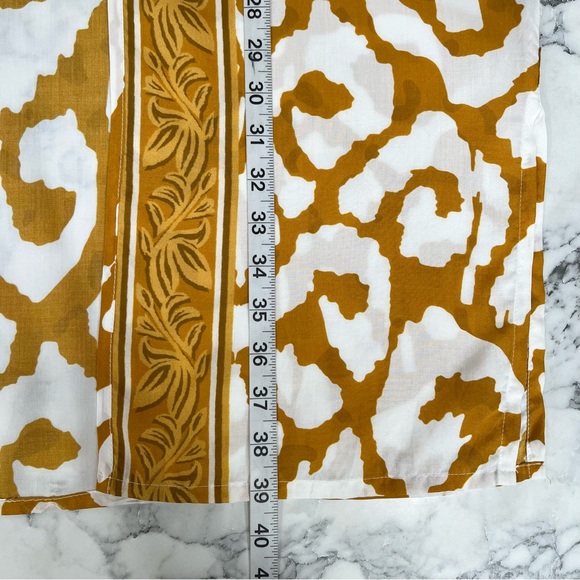 Evereve Tolani Gold Shara Wrap Kimono/Bathing Suit Cover One Size - Picture 10 of 15